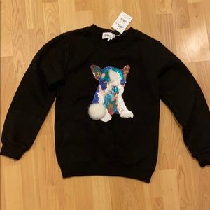 NWT Lola Pop art Dog Sweatshirt